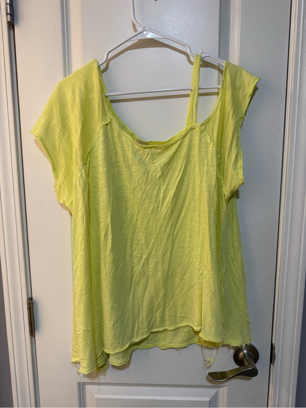 Free people Scoop Neck Short Sleeve Top